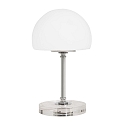 Bordlampe ANCILLA MUSHROOM lang, med skiftefunktion G9 IP20, chrom, poleret d�mpbar