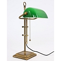 Steinhauer Bordlampe ANCILLA lang, justerbar, med tr�k-koblingsk�de E27 IP20, b�rstet bronze 