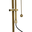Steinhauer Bordlampe ANCILLA lang, justerbar, med tr�k-koblingsk�de E27 IP20, b�rstet bronze 