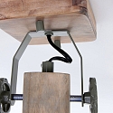 Mexlite Mexlite Spot GEARWOOD, 1-flamme, gr�n