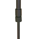 Steinhauer Steinhauer Pendant luminaire ZELENA LED, 3 flames, L:150cm, black