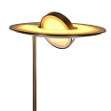 Steinhauer Standerlampe ZODIAC LED, 2-flammer, med l�searm justerbar, bronze