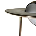 Steinhauer Standerlampe ZODIAC LED, 2-flammer, med l�searm justerbar, bronze