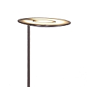 Steinhauer Steinhauer Floor lamp ZODIAC LED, 2 flames, with reading arm adjustable, steel