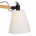 Mexlite Mexlite Wall luminaire DION, 1 flame, beech