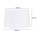 Steinhauer shade, white