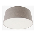 Steinhauer shade KAPPEN - � 50CM cylindrical, beige, mud