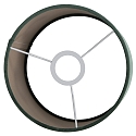 Steinhauer shade KAPPEN - � 20CM high, cylindrical, dark green