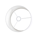 Steinhauer shade KAPPEN - � 30CM cylindrical, white