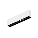 Loftlampe LINOO SURFACE 8.0 8-flammer, firkantet IP20, hvid mat, hvid blank d�mpbar