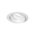 Indbygnings loftlampe RONY 1.0 1-flamme IP20, hvid d�mpbar