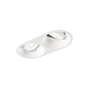 Downlight DEEP 2.0 2-flammer, justerbar GU10 IP20, hvid d�mpbar