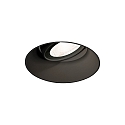 Indbygget spotlys DEEP ADJUST TRIMLESS 1.0 - PAR16 skylle, kardanisk drejning GU10 IP20, mat, kulsort d�mpbar