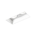 Indbygget spotlys STRANGE TRIMLESS 2.0 - PAR16 2-flammer, skylle, multipower, kardanisk drejning GU10 IP20, mat