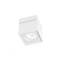 Loftlampe SIRRO 1.0 Kubusform, svingbar, drejelig GU10 IP20, pulverlakeret, hvid d�mpbar