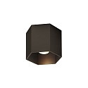 Downlight HEXO 1.0 - PAR16 1-flamme, firkantet, uden reflektor GU10 IP20, bronze d�mpbar