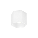 Downlight HEXO 1.0 - PAR16 1-flamme, firkantet, uden reflektor GU10 IP20, mat, trafik hvid d�mpbar