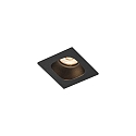 Downlight PIRRO 1.0 1-flamme IP20, sort d�mpbar