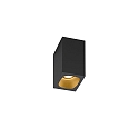 Downlight PIRRO 1.0 1-flamme IP20, guld d�mpbar