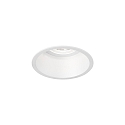 Indbygget spotlys DEEPER IP44 1.0 - LED stiv, multipower, med bladfjedre IP44 / IP20, mat, trafik hvid d�mpbar