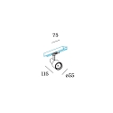 Wever & Ducr� LED 1-phase track spot SARA 1.0, 8W 2700K, dimmable, white
