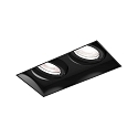 Downlight STRANGE PETIT ADJ 2.0 2-flammer IP20, sort d�mpbar