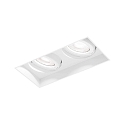 Downlight STRANGE PETIT ADJ 3.0 3-flammer IP20, hvid d�mpbar