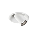 recessed luminaire BLIEK PETIT CEILING REC 1.0 IP20, white matt  6W 355lm 2000 | 3000K 20-40� 20-40� CRI 90-100