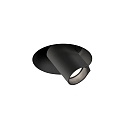 recessed luminaire BLIEK PETIT TRIMLESS CEILING REC 1.0 IP20, black matt dimmable 6W 500lm 3000K 20-40� 20-40� CRI 90-100