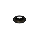 Indbygget spotlys DEEP BIJOU 1.0 - LED 1-flamme, stiv, med klemfjedre IP20, mat, kulsort d�mpbar