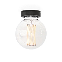 Wever & Ducr� Recessed luminaire RUVI 1.0, E27, LED G95 max. 12W, black