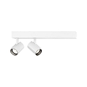 overflade lampe CENO 2.0 2-flammer, svingbar, drejelig IP20, hvid d�mpbar