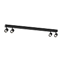 overflade lampe CENO 4.0 4-flammer, svingbar, drejelig IP20, sort d�mpbar