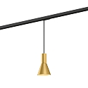 1-faset pendul ODREY ON TRACK 1.3 inkl. 1-faset adapter GU10 IP20, guld