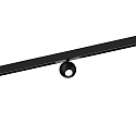 Skinne spot LECA ON STREX 1.0 med adapter IP20, sort mat 