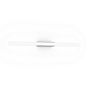 wall luminaire LARRA OPAL 2.0 S14d IP20, brushed aluminium dimmable