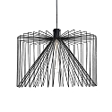 Pendel WIRO 6.1 WIRO CEILING SUSP E27 IP20, sort 