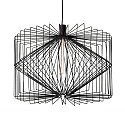 Pendel WIRO 6.5 WIRO CEILING SUSP E27 IP20, sort 