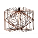 Pendel WIRO 6.5 WIRO CEILING SUSP E27 IP20, rust 