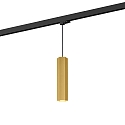 3-faset pendul HEXO ON TRACK 3.0 - PAR16 firkantet, lang, med adapter GU10 IP20, guld d�mpbar