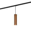 1-faset pendul HEXO ON TRACK 3.0 - PAR16 firkantet, lang, med adapter GU10 IP20, kobber d�mpbar