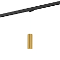 3-faset pendul RAY ON TRACK 2.0 - PAR16 cylindrisk, kort, med adapter GU10 IP20, guld d�mpbar
