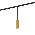 1-faset pendul RAY ON TRACK 2.0 - PAR16 cylindrisk, kort, med adapter GU10 IP20, guld d�mpbar