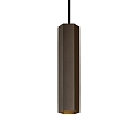 LED Pendant luminaire HEXO MULTI 3.0, 6W 1800-2850K, CRi >95, without canopy, bronze