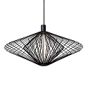 Pendel WIRO 2.0 DIAMOND CEILING SUSP E27 IP20, sort 
