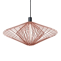 pendant luminaire WIRO 2.0 DIAMOND CEILING SUSP E27 IP20, copper 