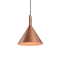 Pendel SHIEK 3.0 uden roset, med �bent kabel E27 IP20, kobber b�rstet d�mpbar