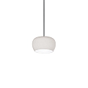 Pendel WETRO 1.0 1-flamme Dim-To-Warm IP20, taupe, hvid d�mpbar