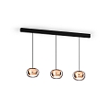 Wever & Ducr� Pendel WETRO 1.0 1-flamme Dim-To-Warm IP20, kobber d�mpbar