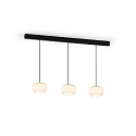 Wever & Ducr� Pendel WETRO 1.0 1-flamme Dim-To-Warm IP20, taupe d�mpbar